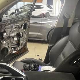 Шумоизоляция дверей в Geely