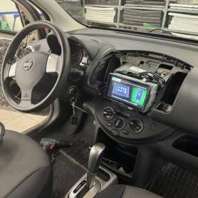 Установка автозвука в Nissan Tiida