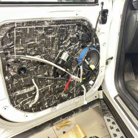 Шумоизоляция дверей Hyundai Santa Fe