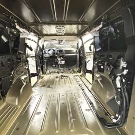 Шумоизоляция салона Citroen Jumpy