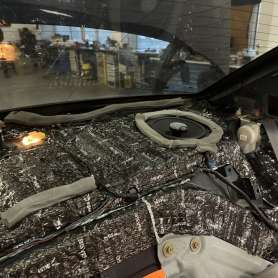 Шумоизоляция салона Nissan Almera