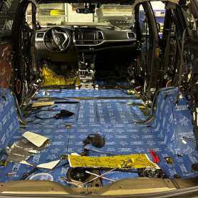Шумоизоляция салона Toyota Highlander