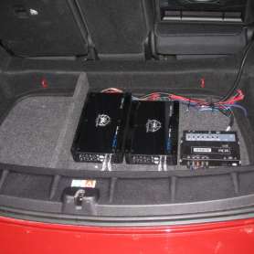 Установка усилителей мощности