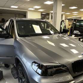 Акустическая шумоизоляция дверей BMW X5