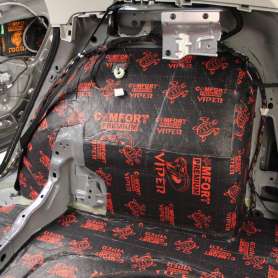 Шумоизоляция арок Tiguan изнутри