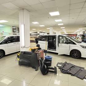 Шумоизоляция салона Honda Stepwgn