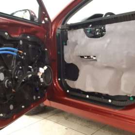 Шумоизоляция дверей Kia Cerato