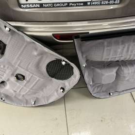 Установка автозвука в Nissan Tiida