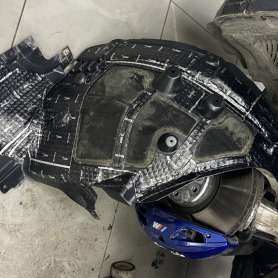 Шумоизоляция дверей и арок BMW X5 F15