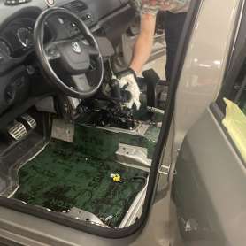 Шумоизоляция салона Skoda Fabia