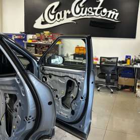 Шумоизоляция дверей в Geely CityRay