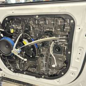 Шумоизоляция дверей Hyundai Santa Fe