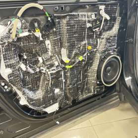 Шумоизоляция дверей Lexus NX